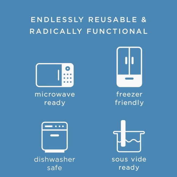 Set of 4 Stasher bags - Picture 3 of 4